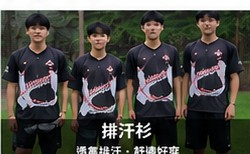 圓領素色棉 T 團體服
